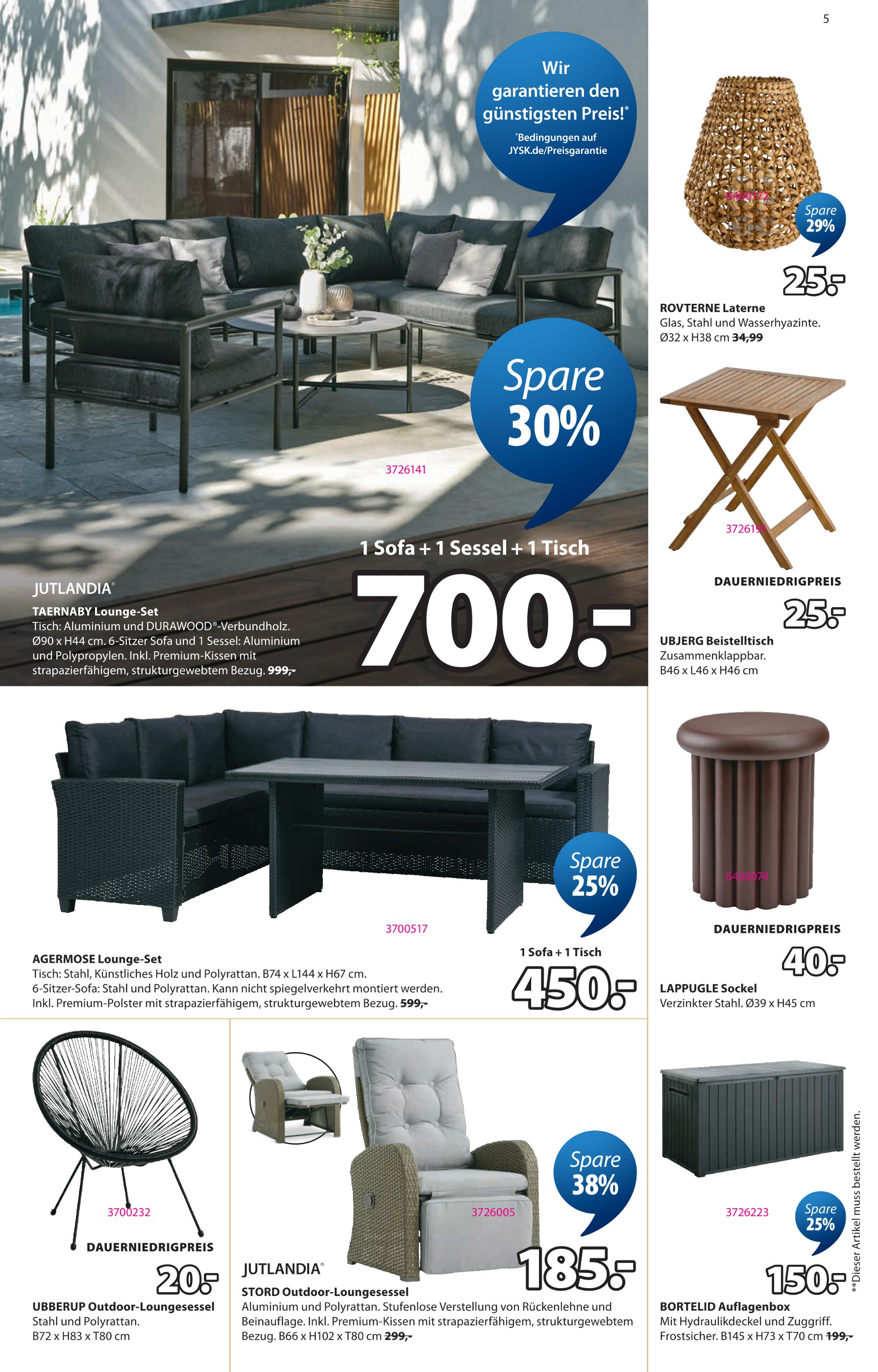 Polstermöbel Angebot im aktuellen JYSK Prospekt auf Seite 6